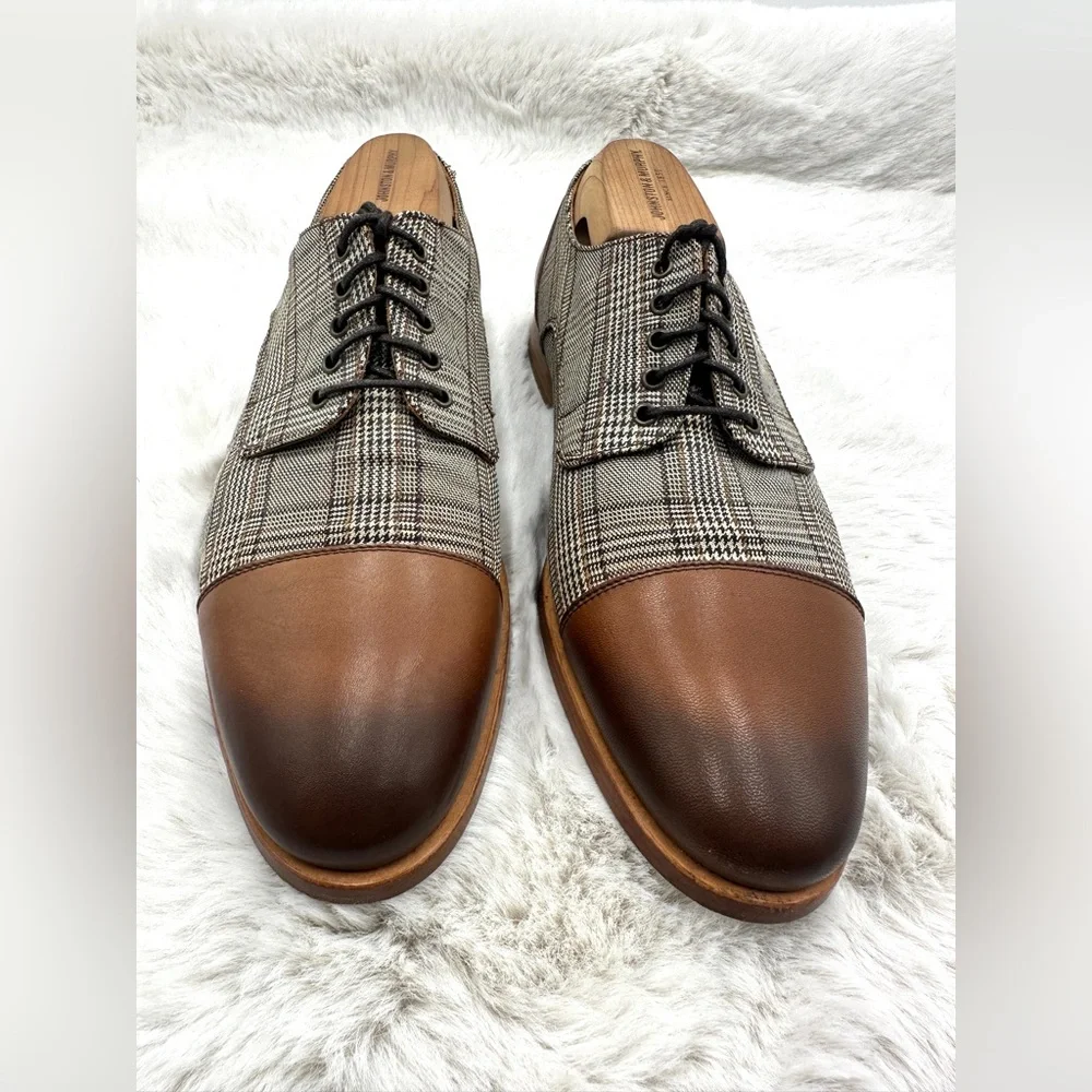 Taft The Jack Shoe - London plaid‎ Oxfords Men’s 41 US 8